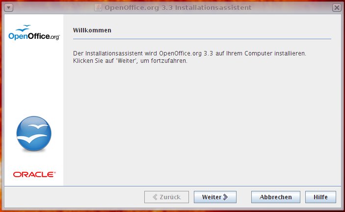 OpenOffice Installation Setup OpenSolaris Solaris Openindiana